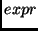 $expr$
